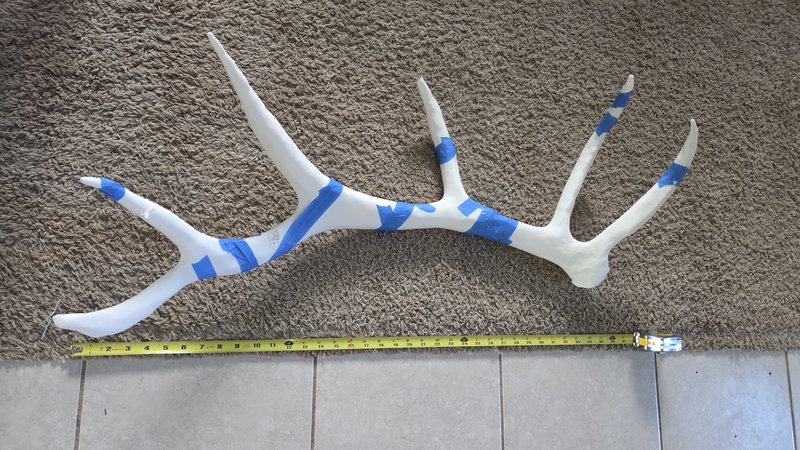 1:1 Scale Elk Antlers Work in Progress